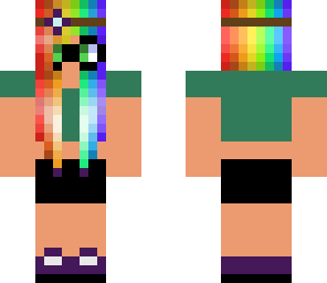 hippy rain bow nerd