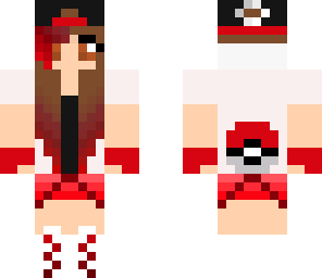 poke ball pokemon girl