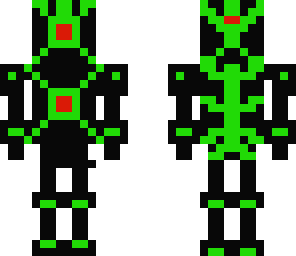 neon robotic assiassin