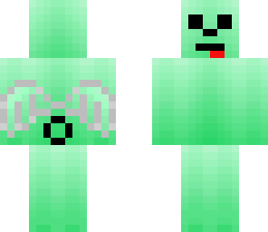 flying mint bunny