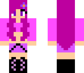 purple girl