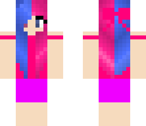 pretty and pink girl