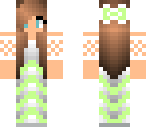 summer girl green