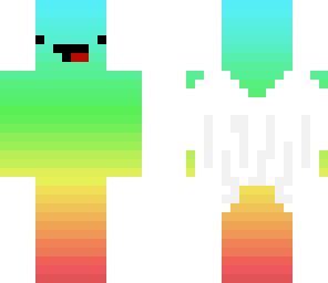 rainbow angel derp