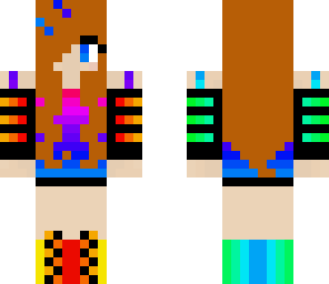 rainbow girl