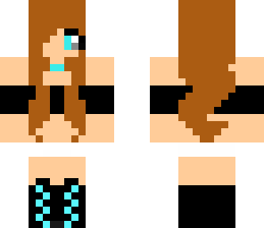 necklace headphone girl