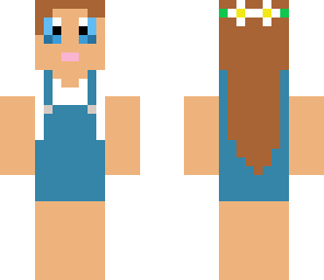 my 1st minecraft skin xd