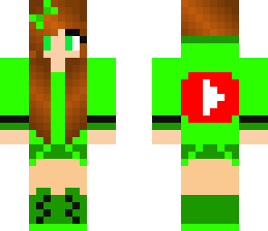 youtube girl green