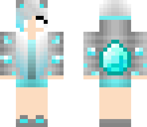 herobrine diamond girl