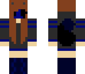 eyeless fox brown hair