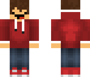 red hoodie derp man