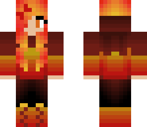 girl from the flames