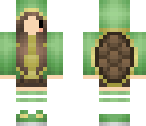 chibi turtle girl