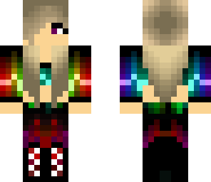 neon girl edit