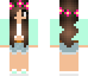 flower crown girl