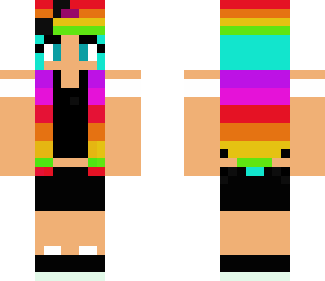 rainbow girly 