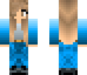 blue girl