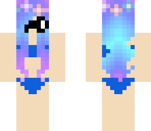nerd in swimsuit