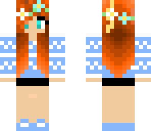 ginger winter girl