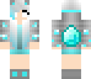herobrine diamond girl edited