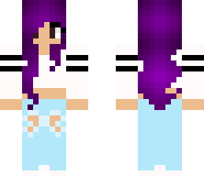 purple hair spring