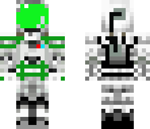 green astronaut