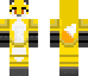 sky the yellow fox fnaf oc