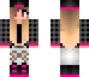 pink edited girl