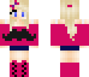 mustach girl