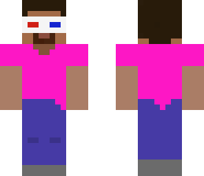 dah pink 3-d steve