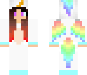 updated rainbow unicorn girl