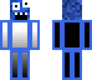blue man