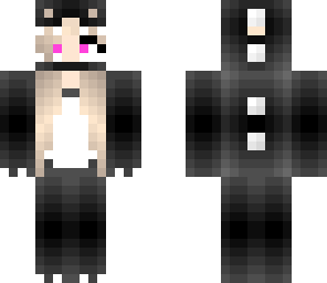 black and pink dino
