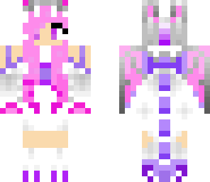 purple and pink dragon