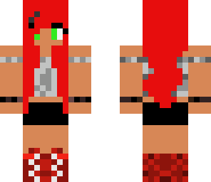 red haired beach girl
