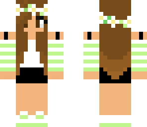 flower crown girl