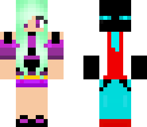new enderman infused girl