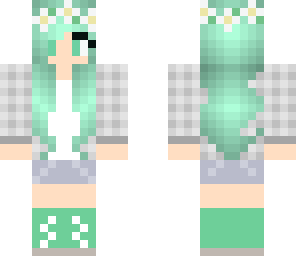 cute mint girl