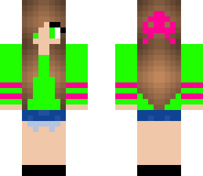 pretty neon girl