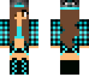 blue gamer chick