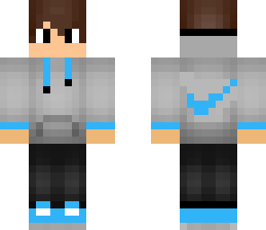 blue nike boy