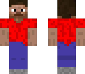 red shirt guy
