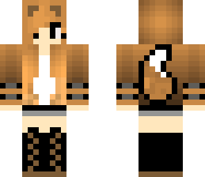 edited fox girl