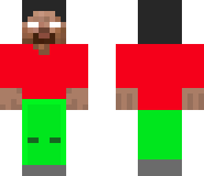 red and green herobrine