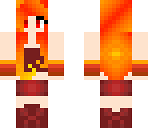 fire nether girl