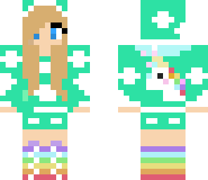 awesome unicorn girl