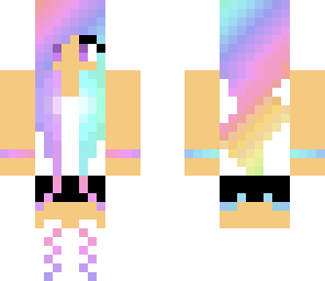 rainbow girl
