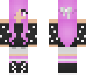 cool purple girl
