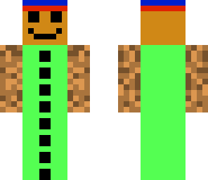 green snowman