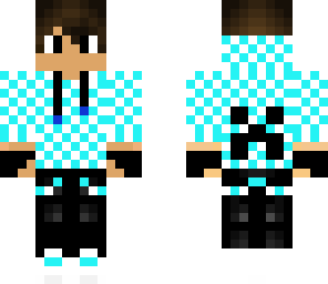 cool checkered kid